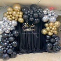 Gold Color High Quality Latex Balloons for Golden Theme Birthday Party Decoration